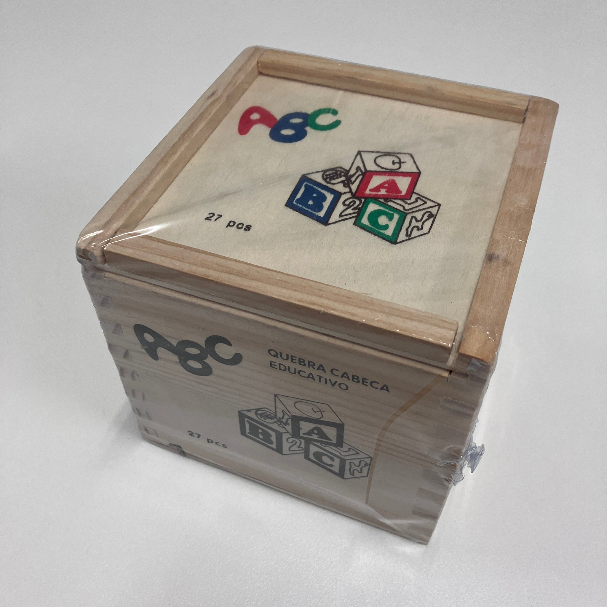 Wooden Blocks - ABC - 27pcs