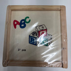 Wooden Blocks - ABC - 27pcs
