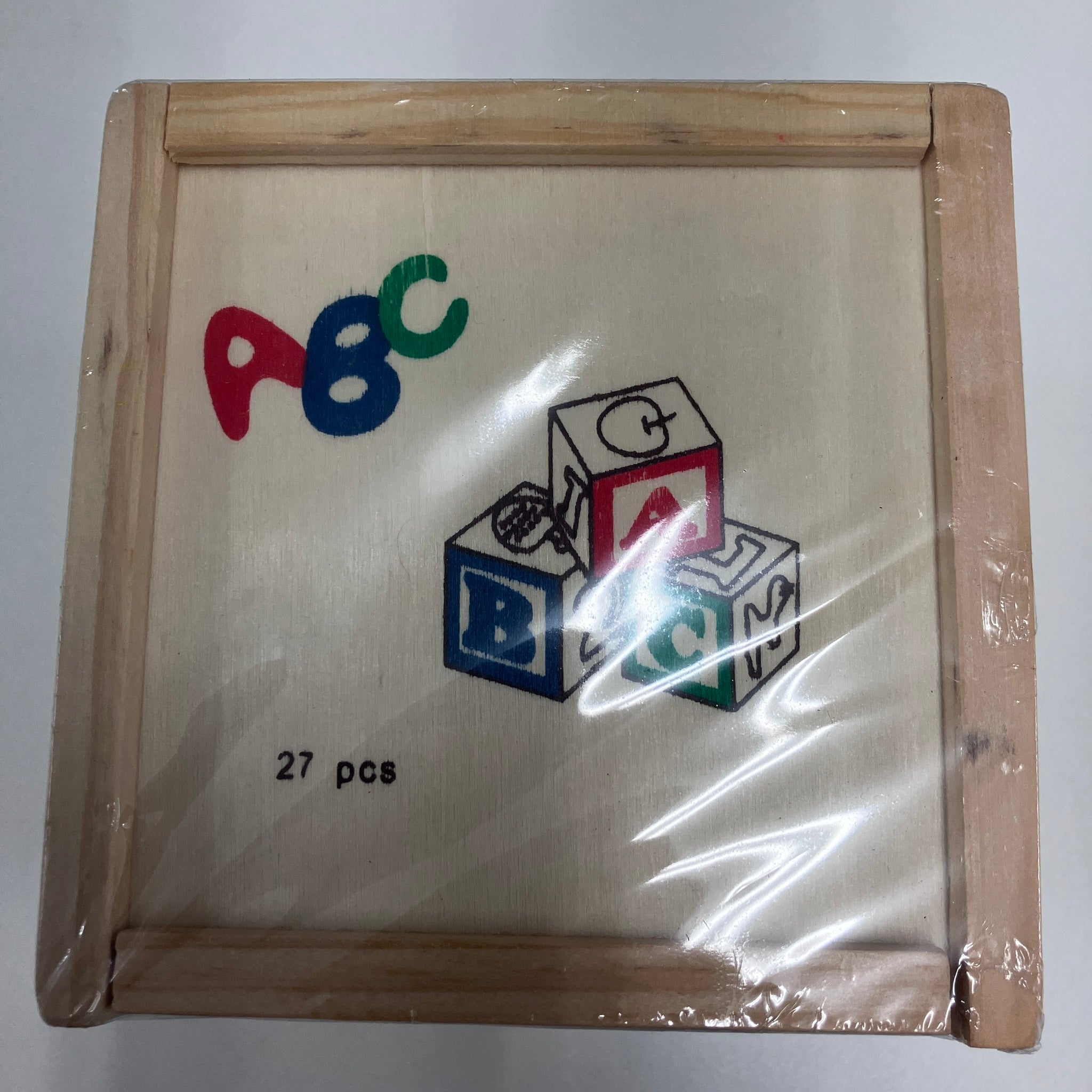 Wooden Blocks - ABC - 27pcs