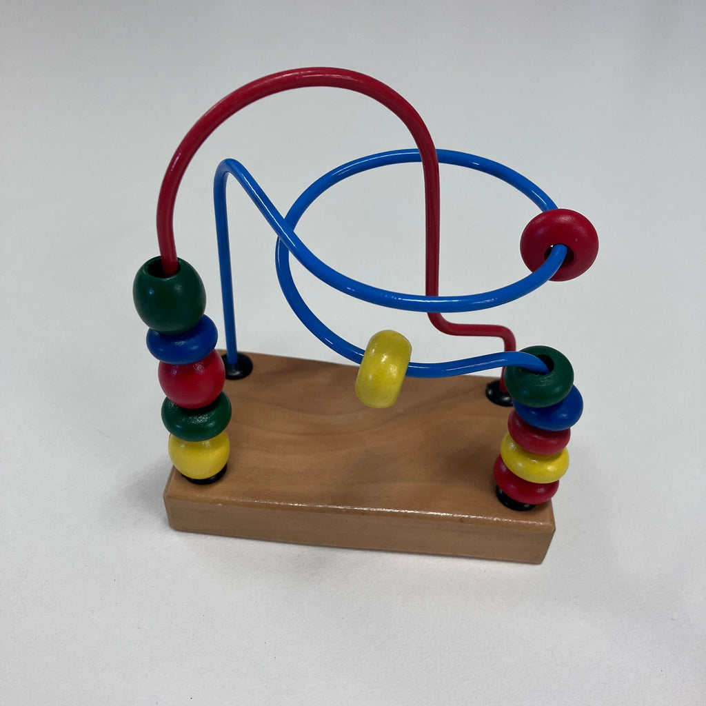 Wooden Maze - Roller Coaster Beads - Small