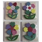 Wooden Block Puzzles - Flowers - Assorted Designs