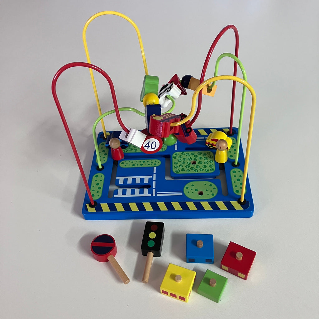 Wooden Maze - Roller Coaster Beads - Traffic