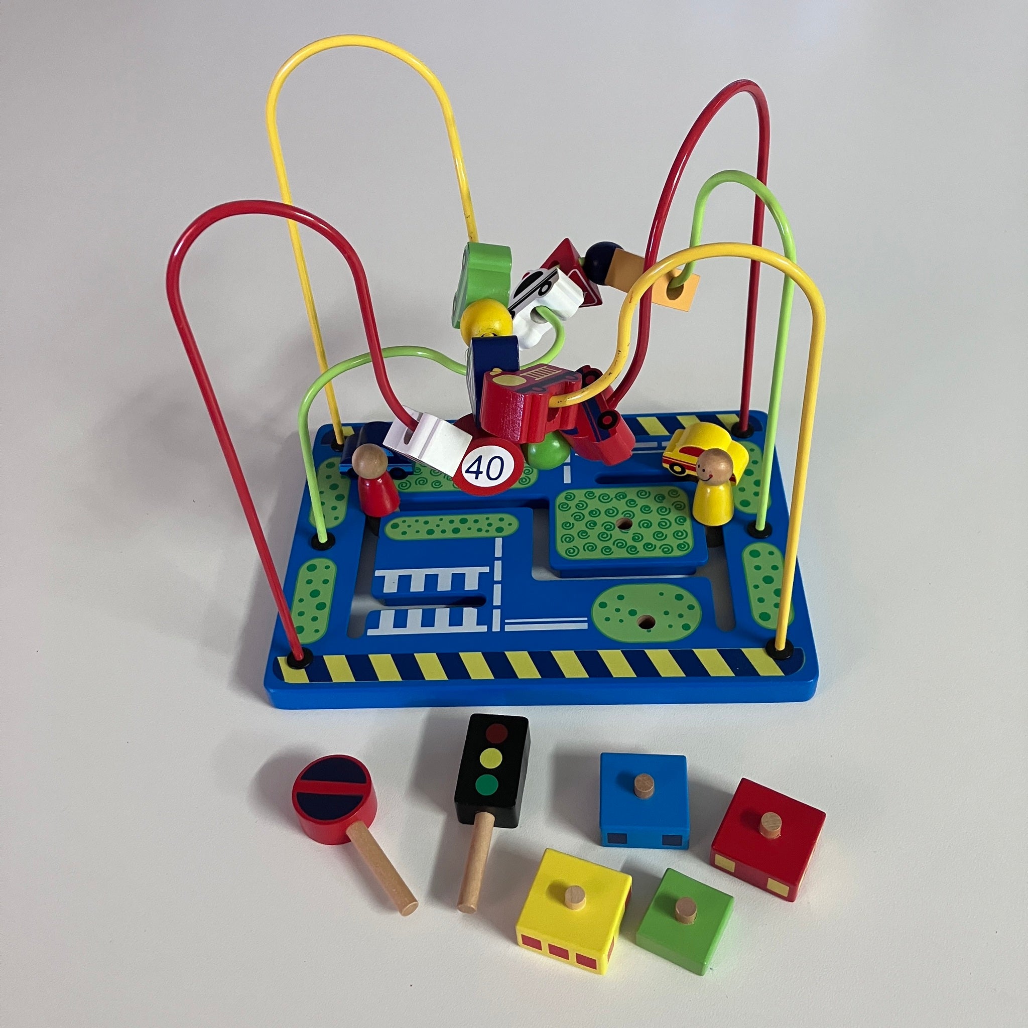 Wooden Maze - Roller Coaster Beads - Traffic