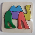 Wooden Block Puzzle - Animals - Assorted Designs