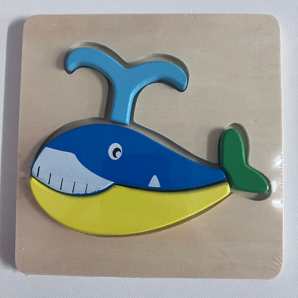 Wooden Block Puzzle - Animals - Assorted Designs