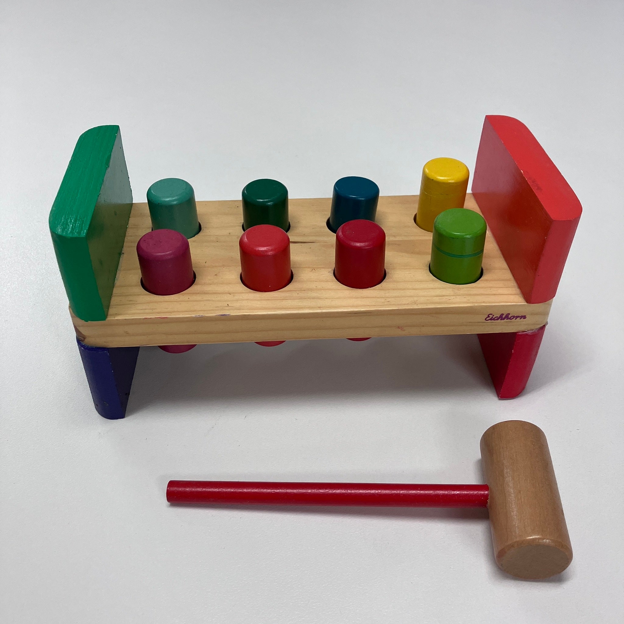 Wooden Pounding Bench Large