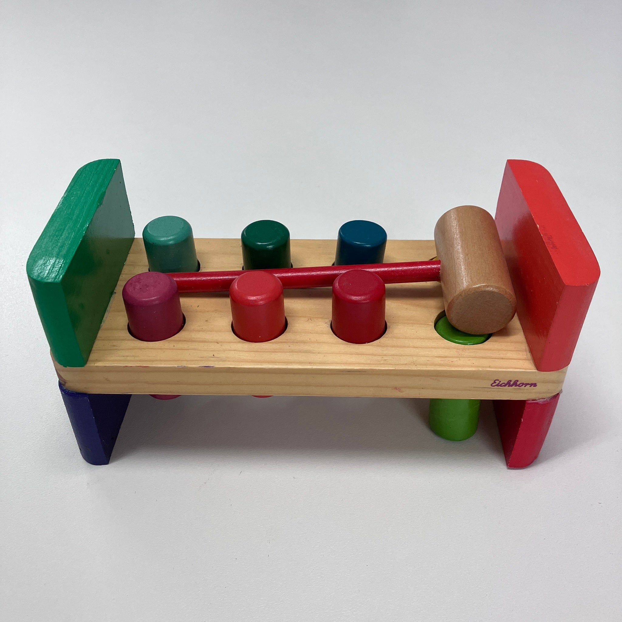 Wooden Pounding Bench Large