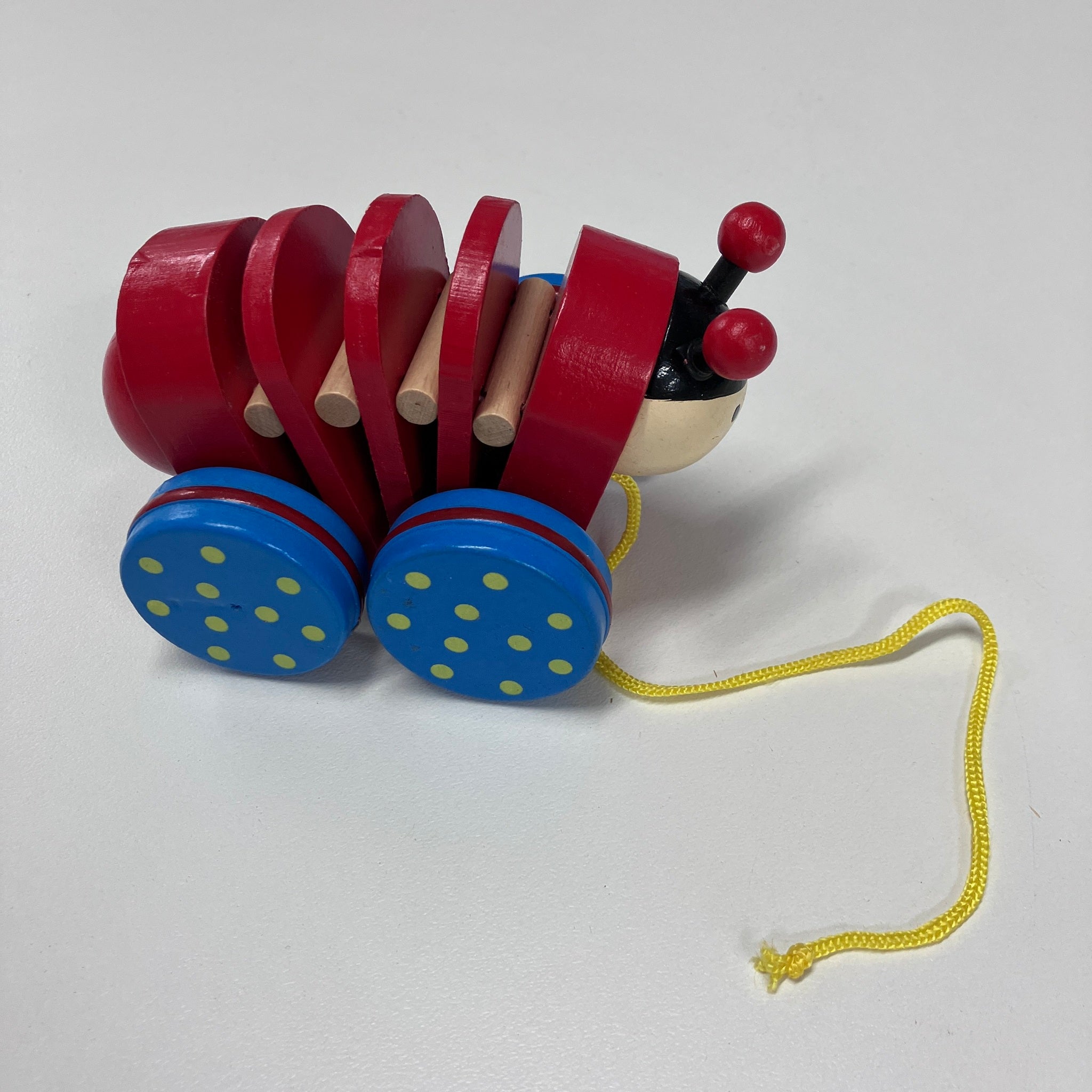 Wooden Pull Along Animals - Small - Ladybird