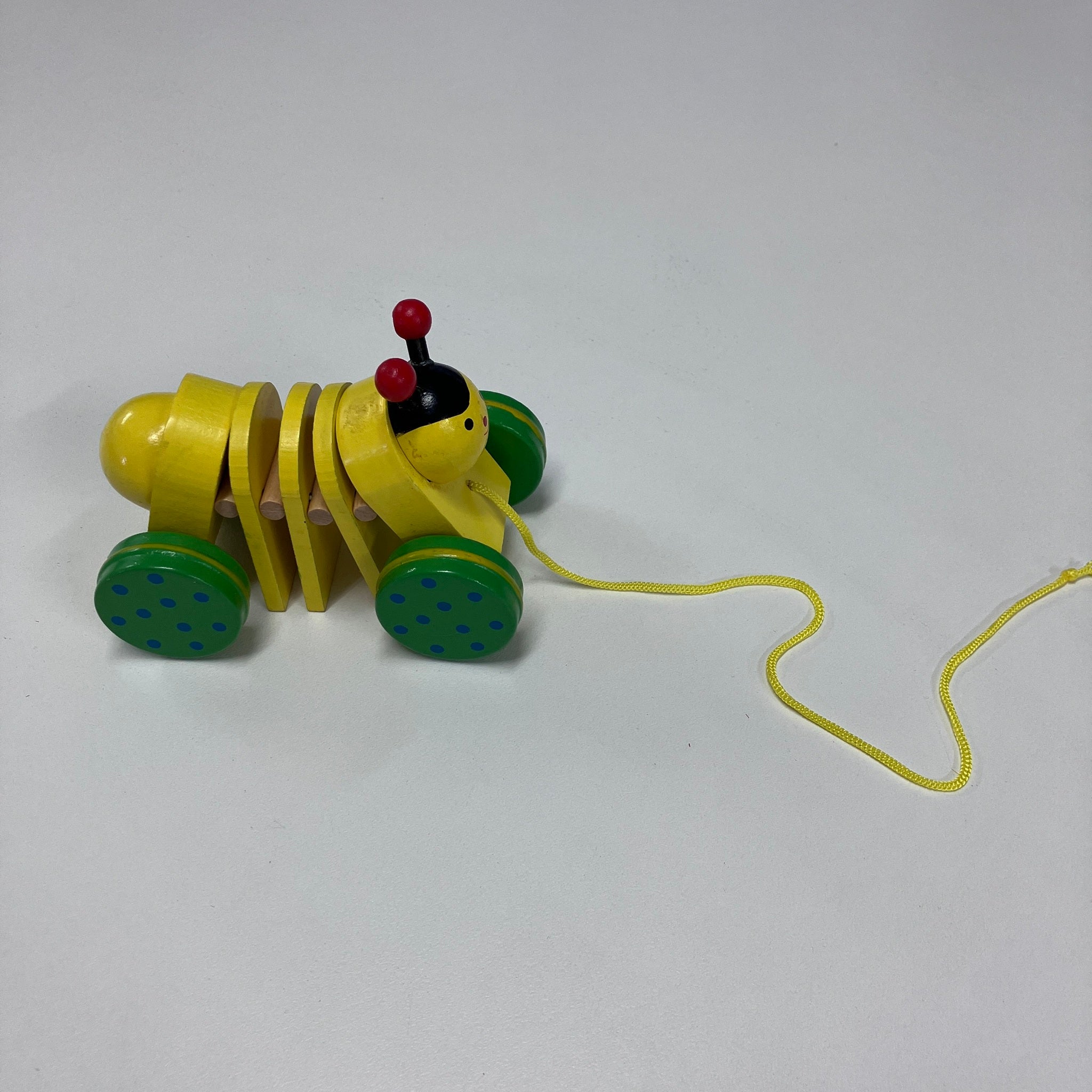 Wooden Pull Along Animals - Small - Bee