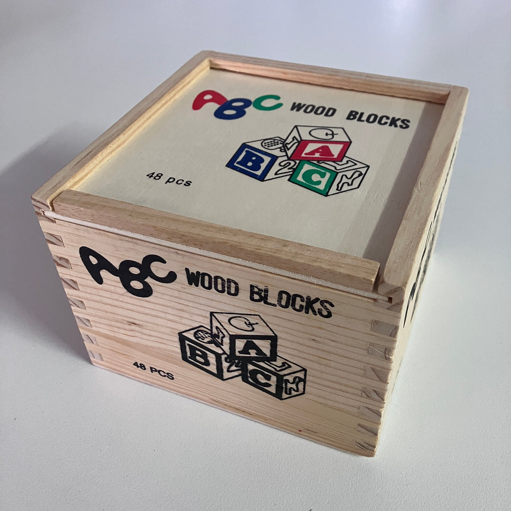 Wooden Blocks - ABC - 48pcs