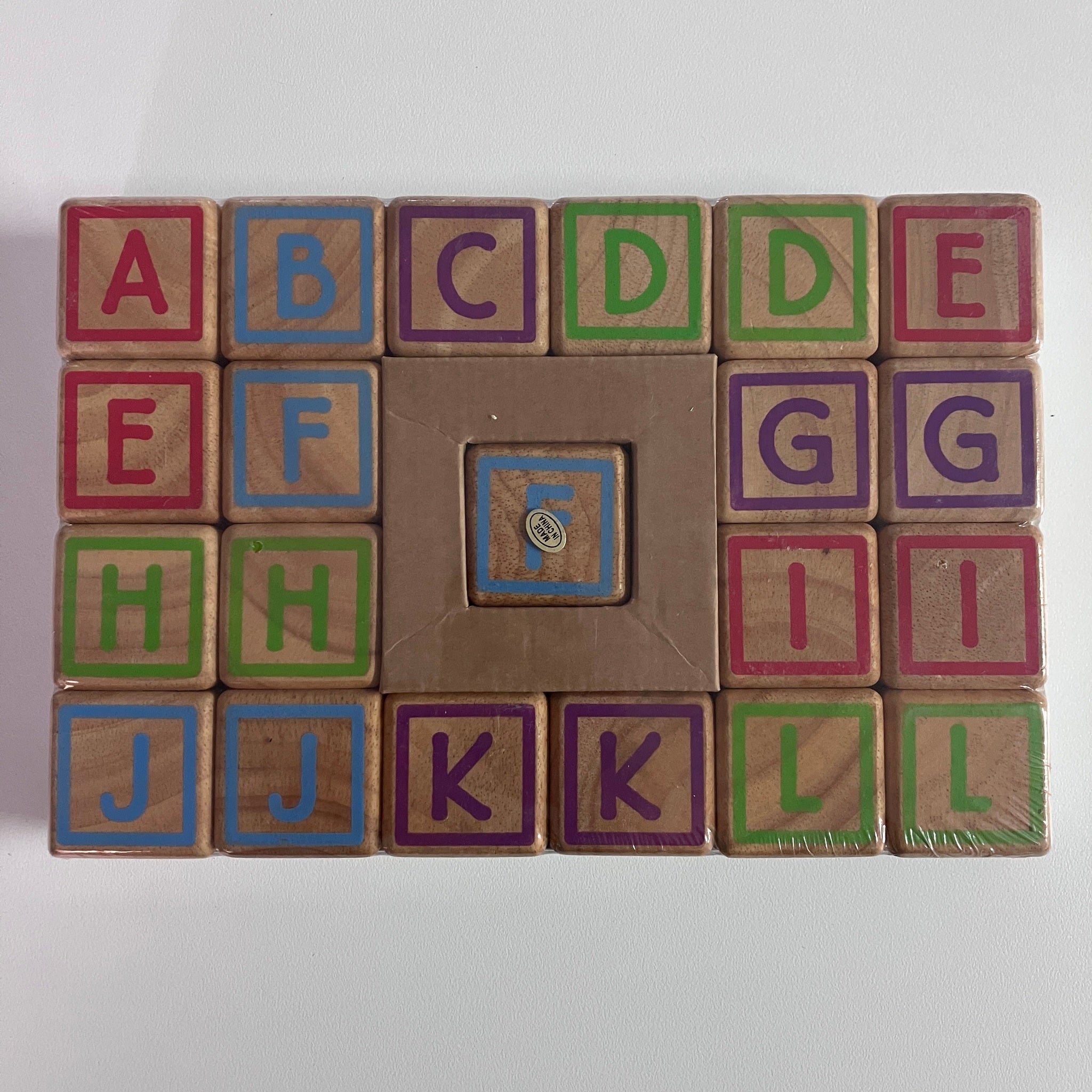 Wooden Blocks - ABC - 21pcs