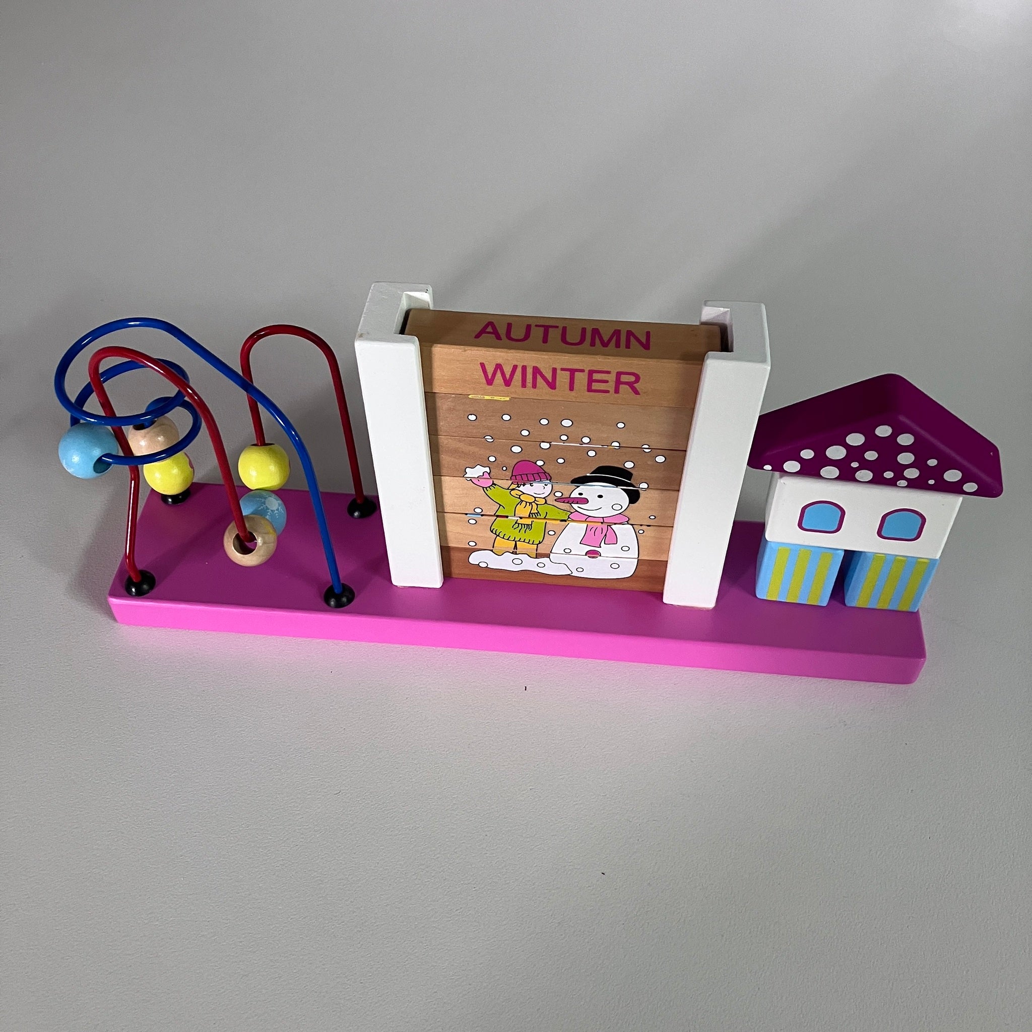 Wooden Blocks - Four Seasons
