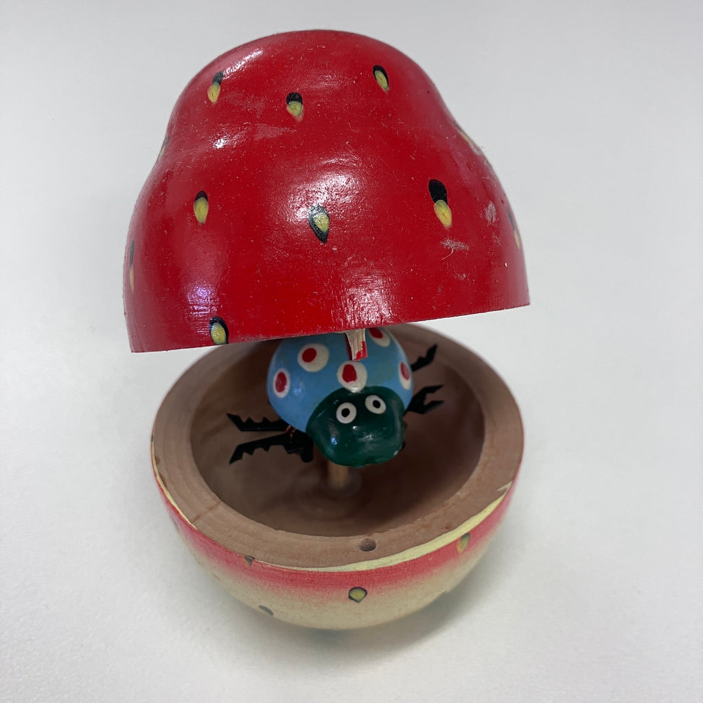 Wooden Ladybird in Fruit - Assorted Designs