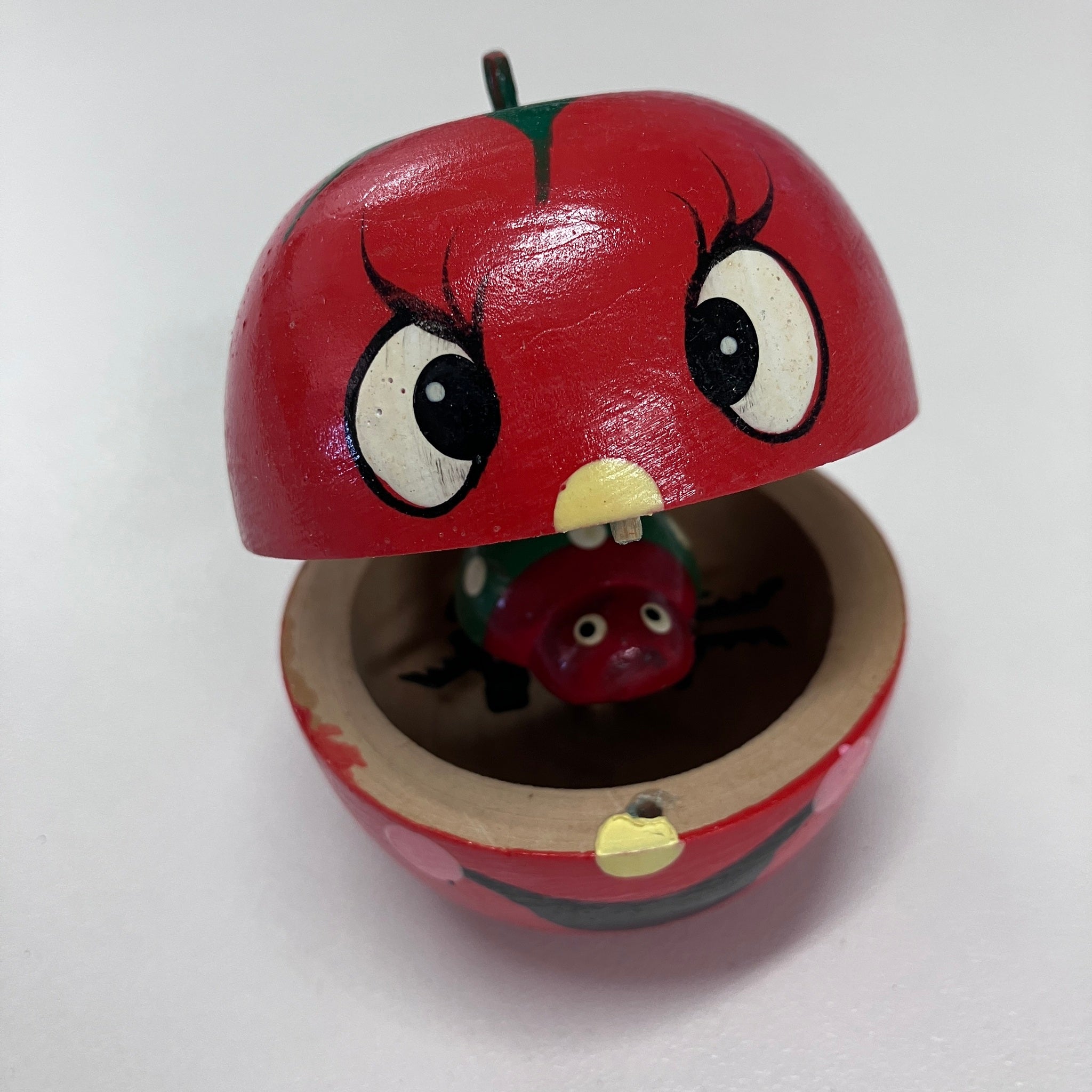 Wooden Ladybird in Fruit - Assorted Designs