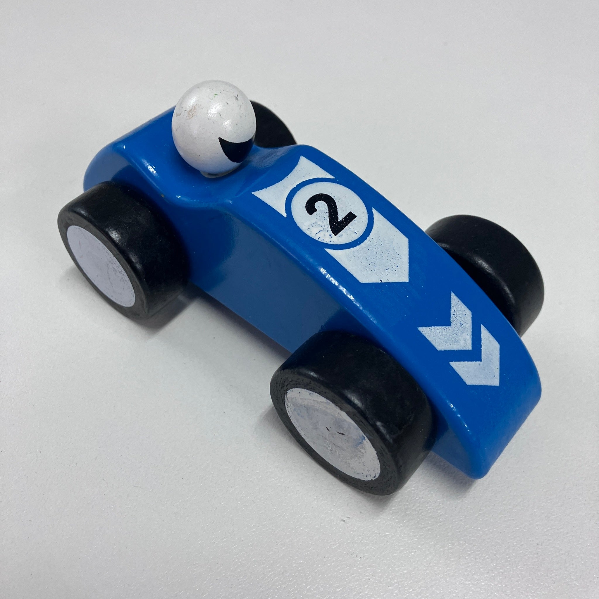 Wooden Car with Man