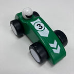 Wooden Car with Man
