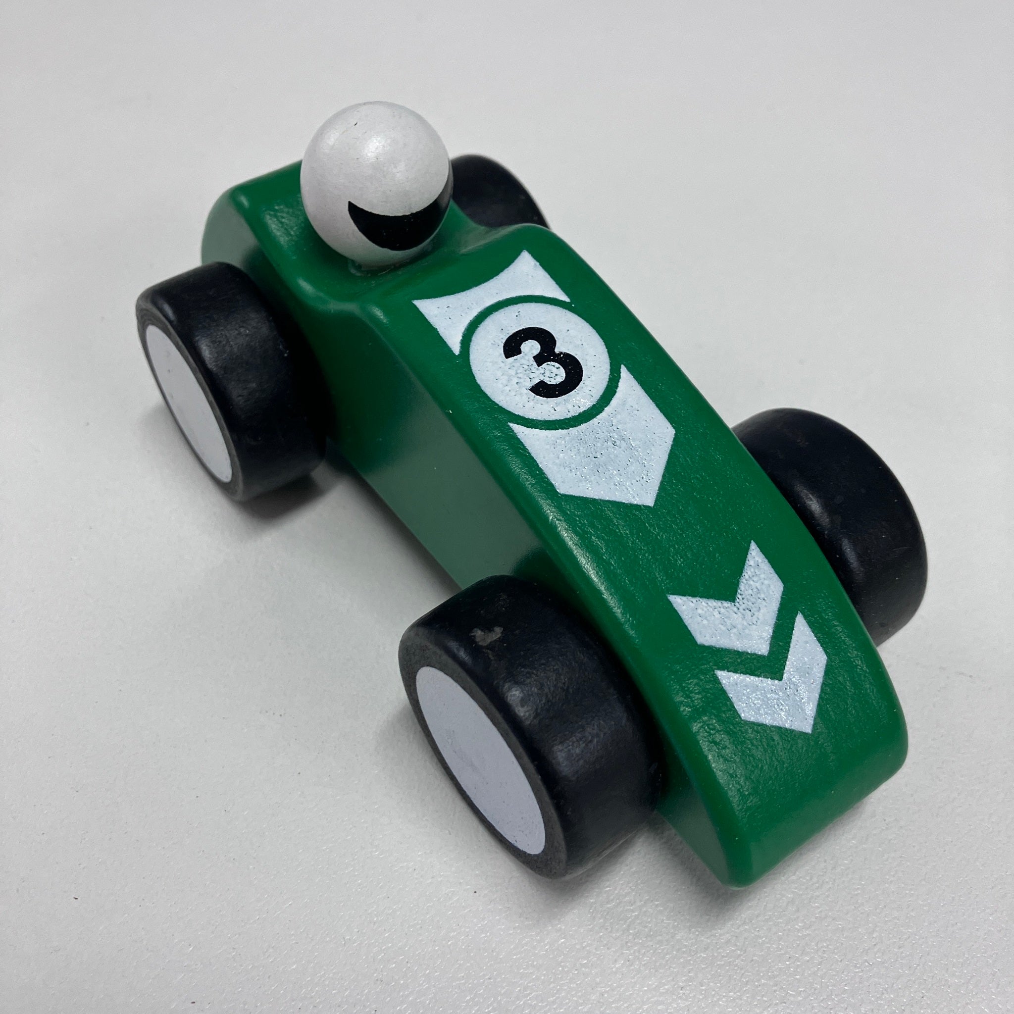 Wooden Car with Man