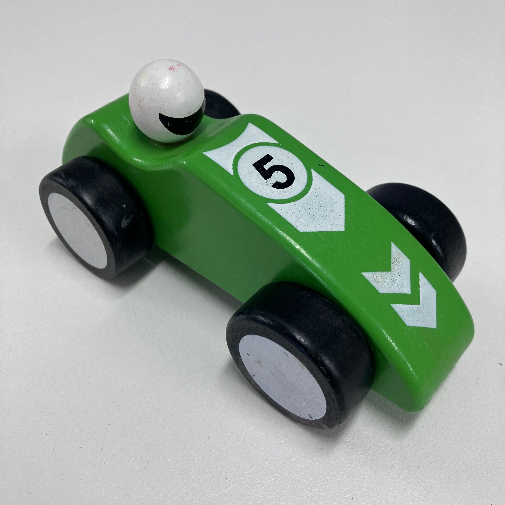 Wooden Car with Man