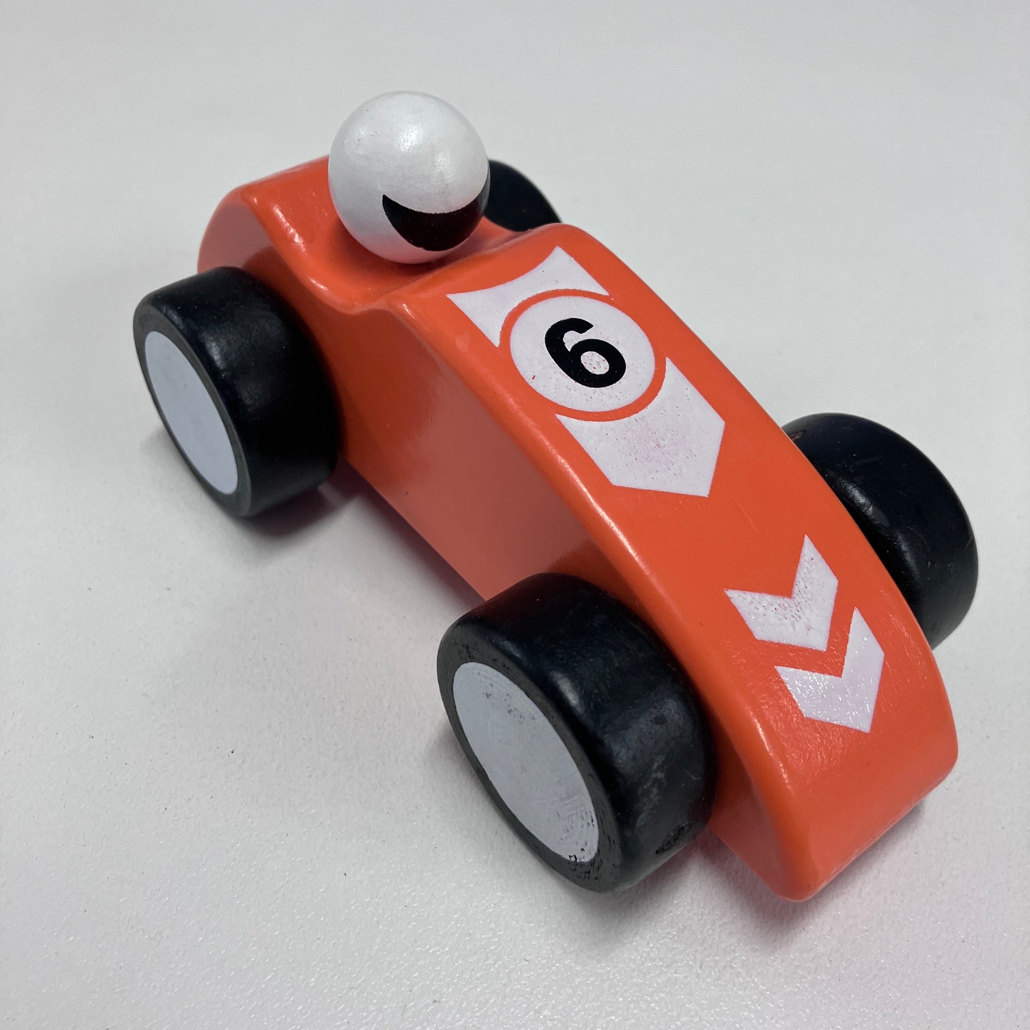 Wooden Car with Man