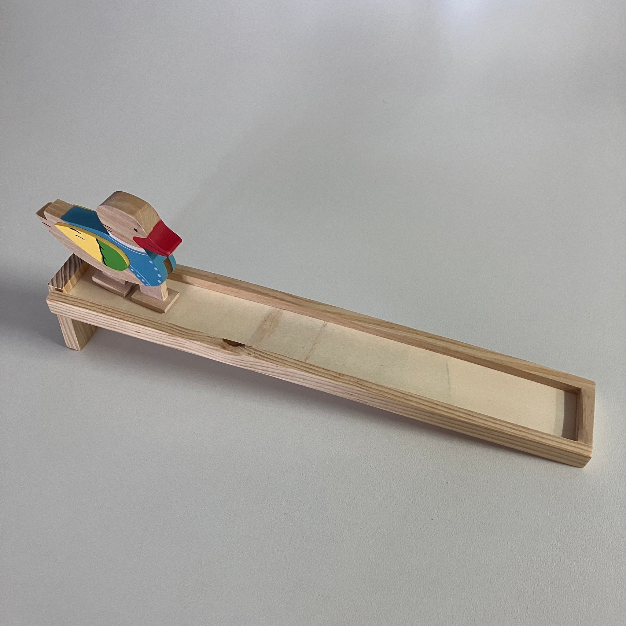 Wooden Game - Duck Moving Down