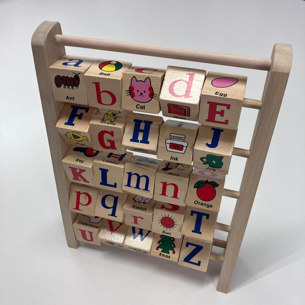 Wooden English Flip Frame