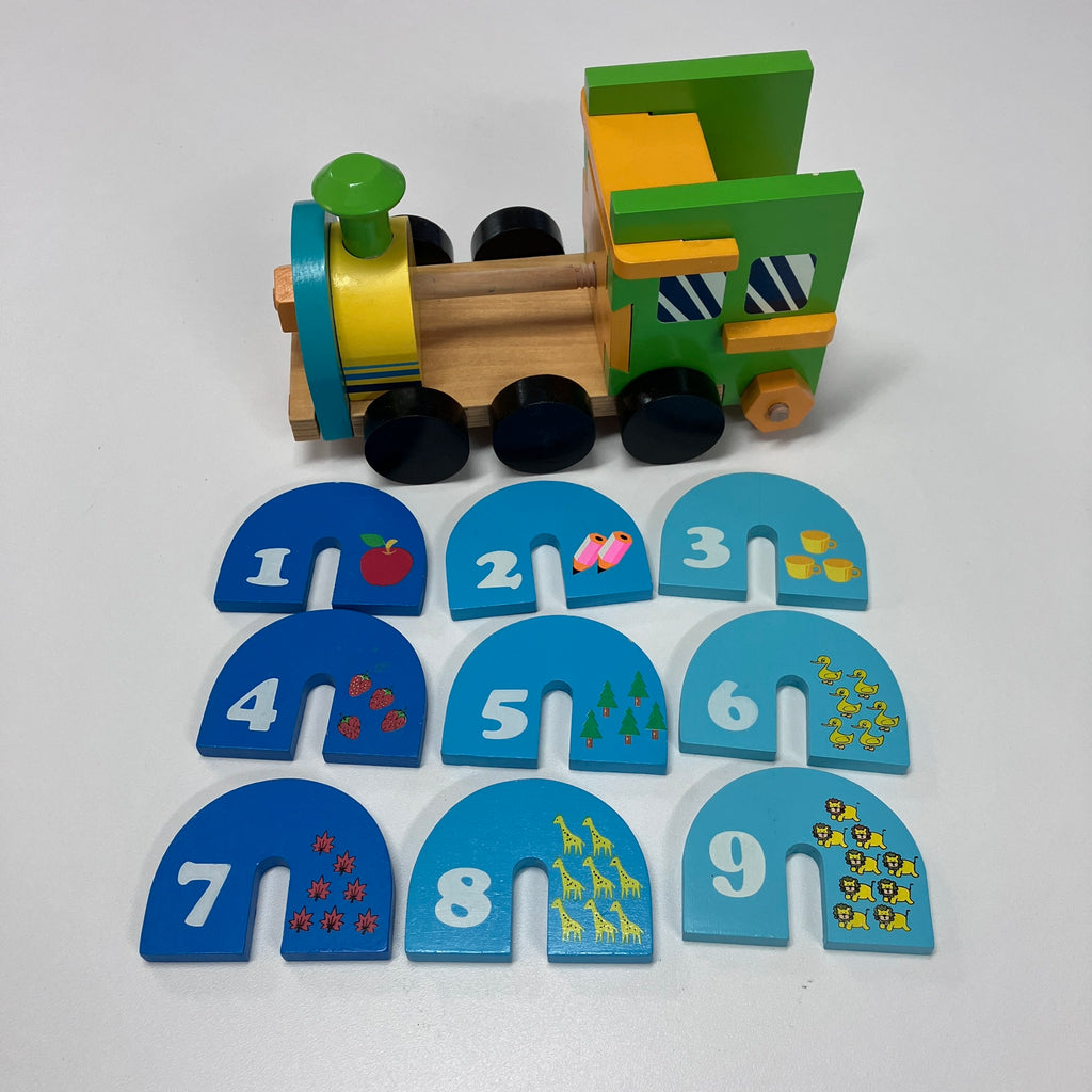 Wooden Build it Yourself - Number Locomotive