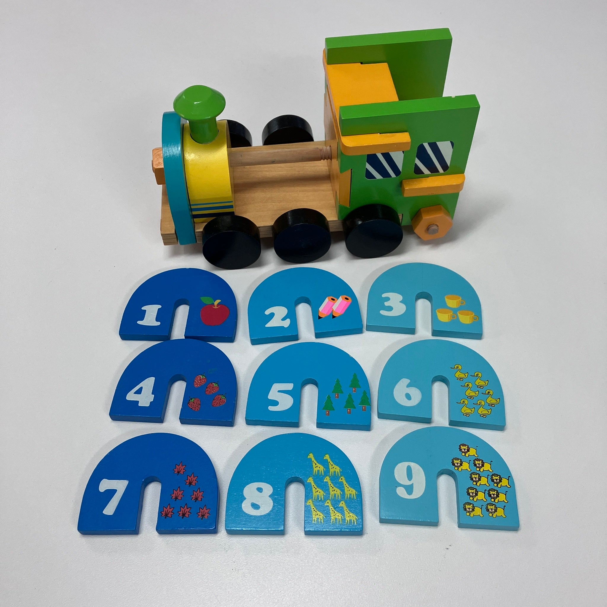 Wooden Build it Yourself - Number Locomotive