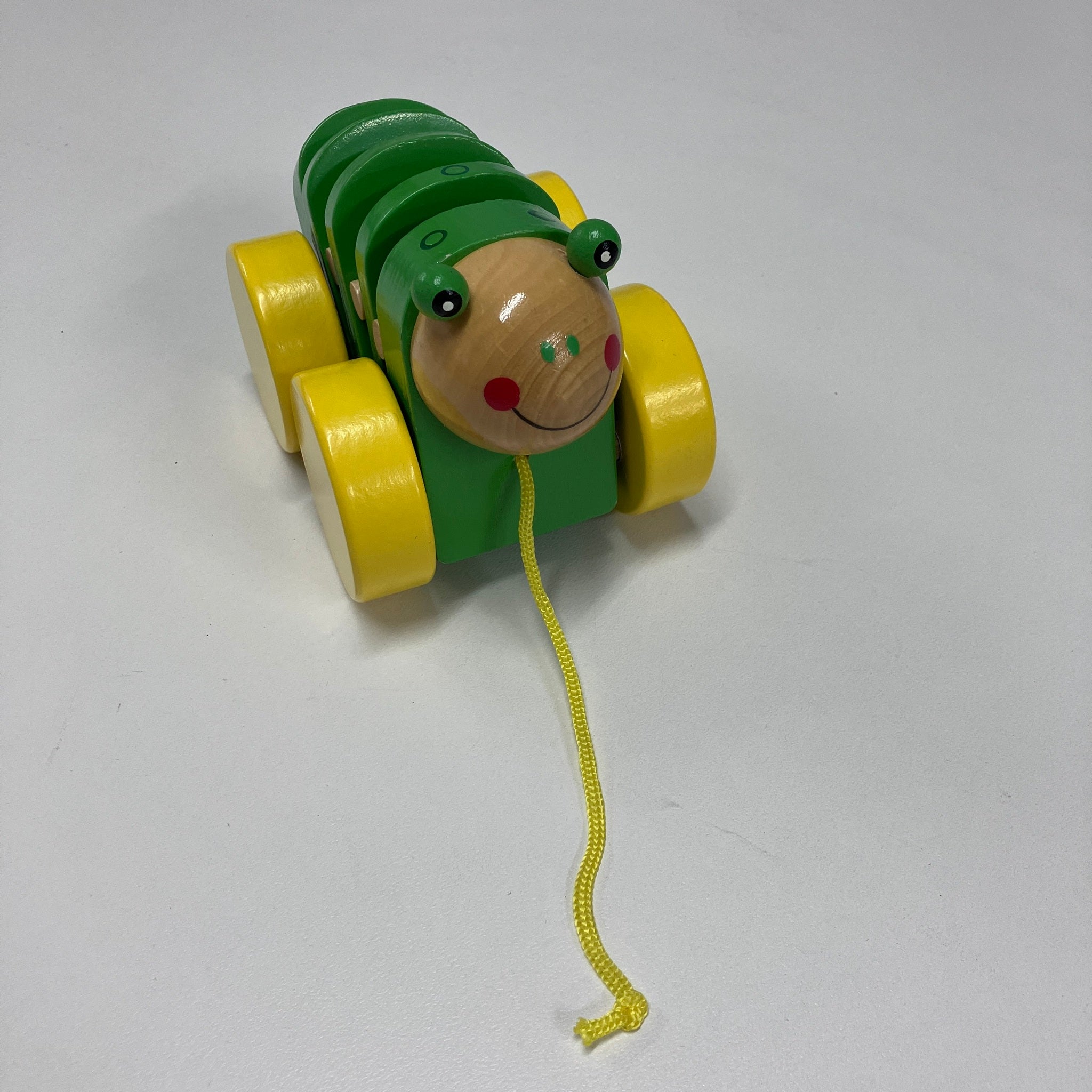 Wooden Pull Along Animals - Large - Frog