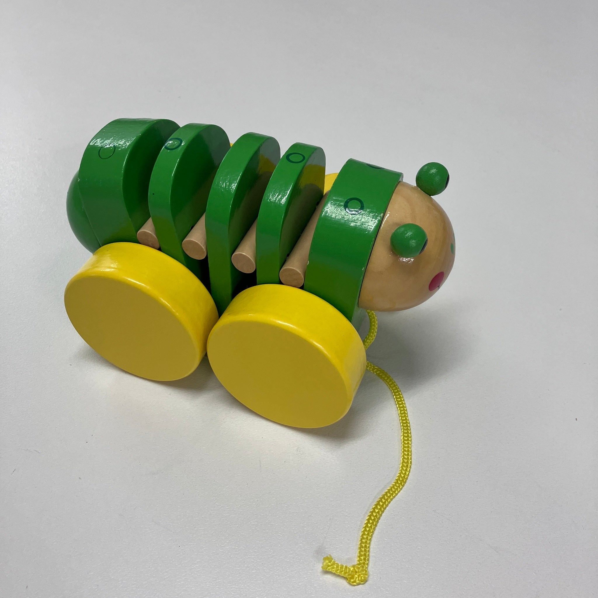 Wooden Pull Along Animals - Large - Frog