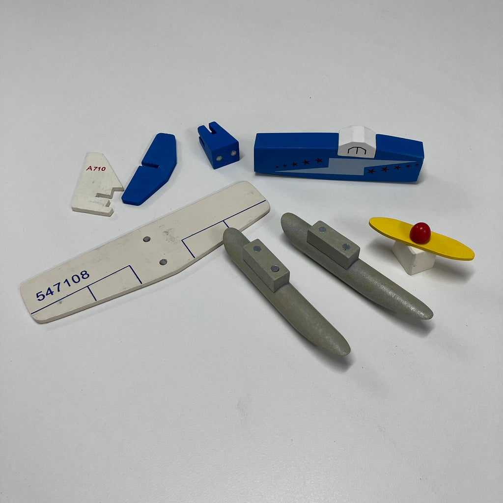 Wooden Magnetic Aeroplane