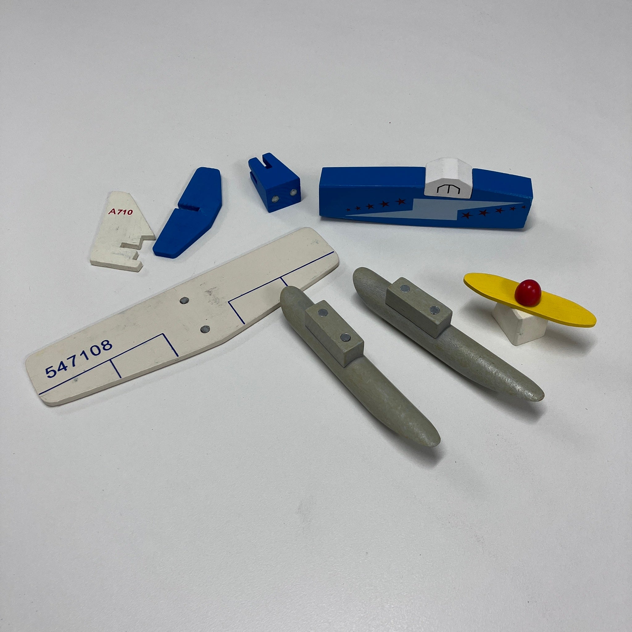 Wooden Magnetic Aeroplane