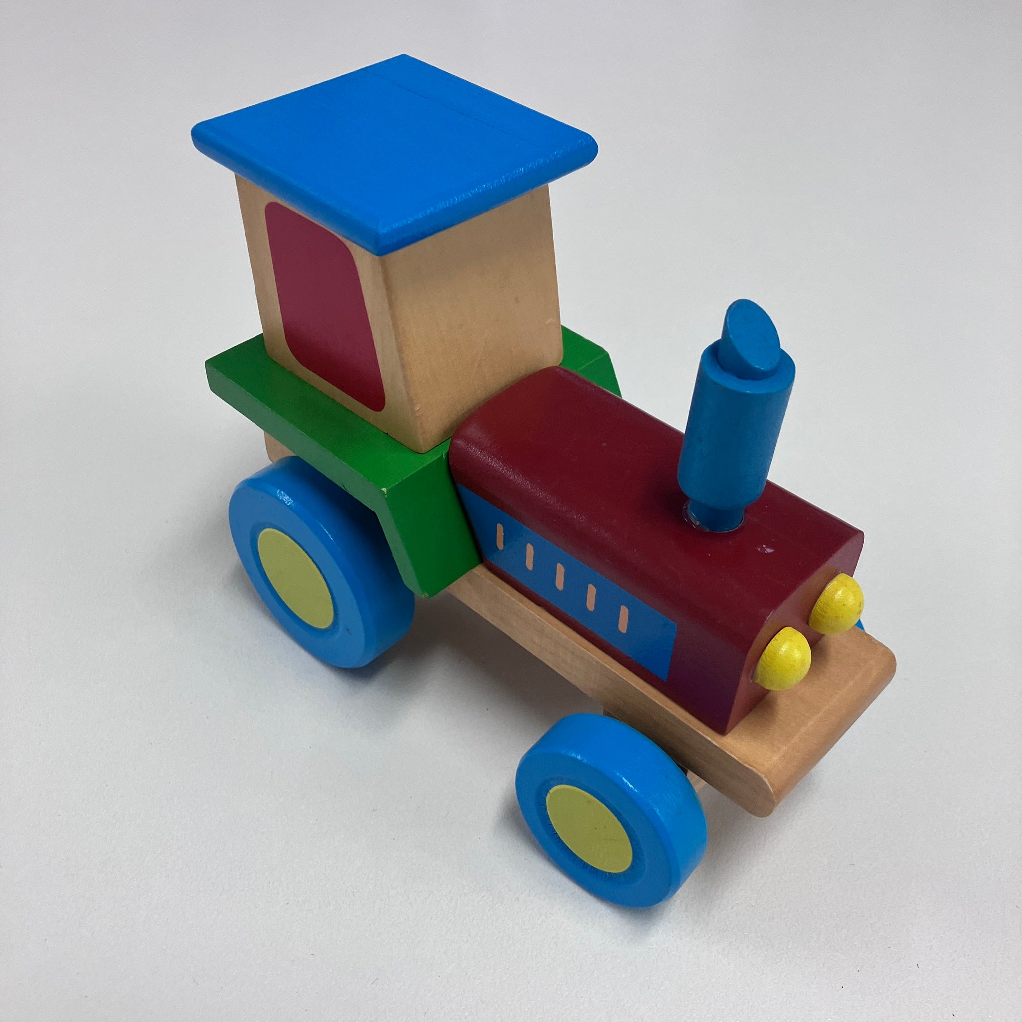 Wooden Magnetic Assembling Vehicle Set