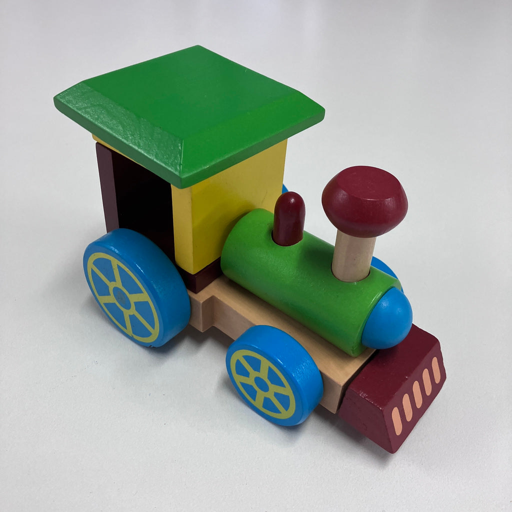 Wooden Magnetic Assembling Vehicle Set