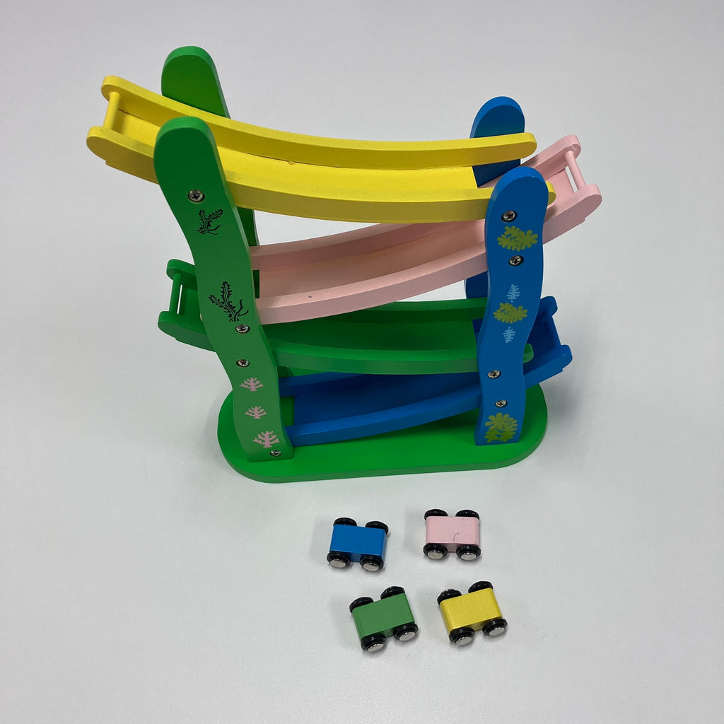 Miniature Speeding Cars
