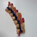 Wooden Pull Along Animals - Fish