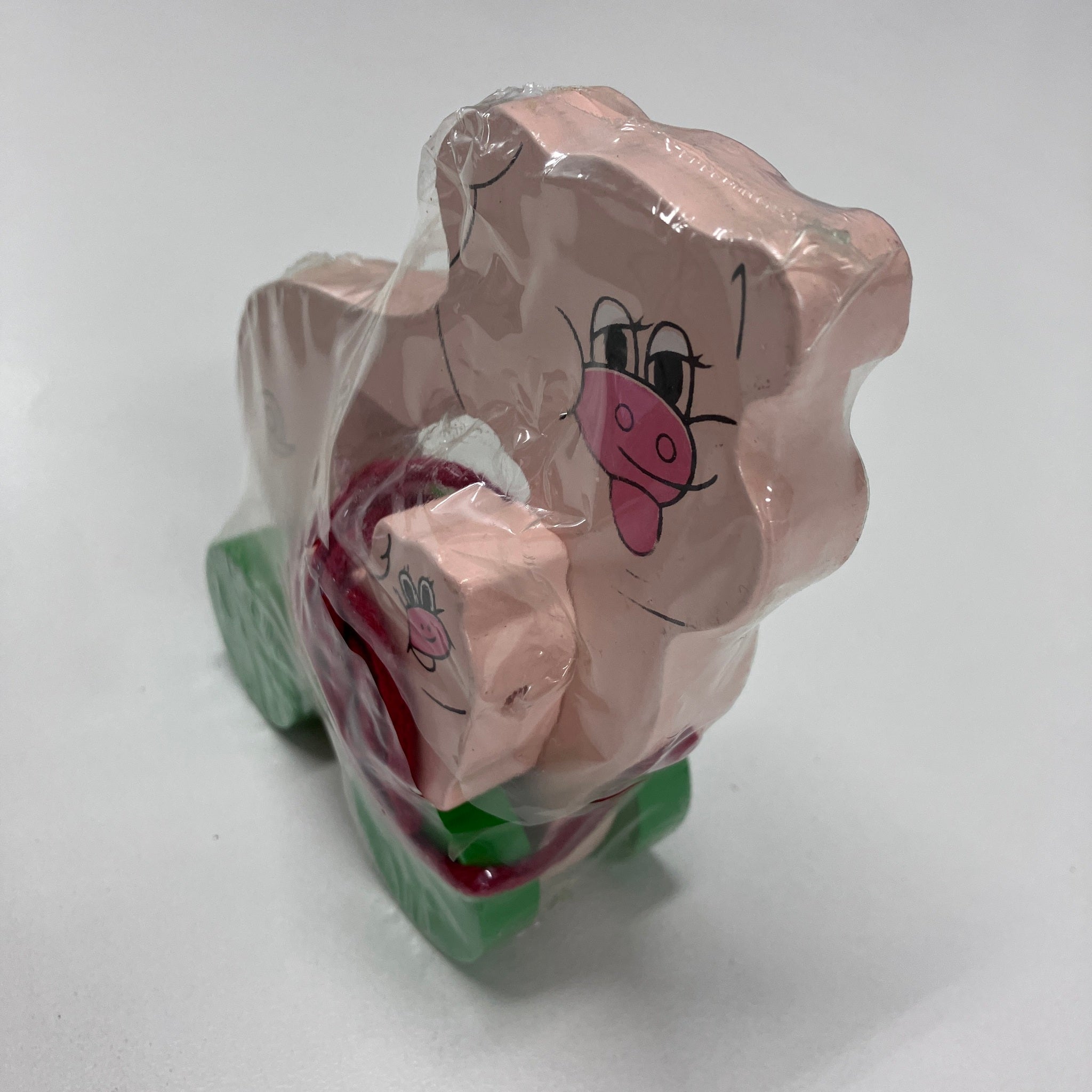 Wooden Pull Along Animals - Pig