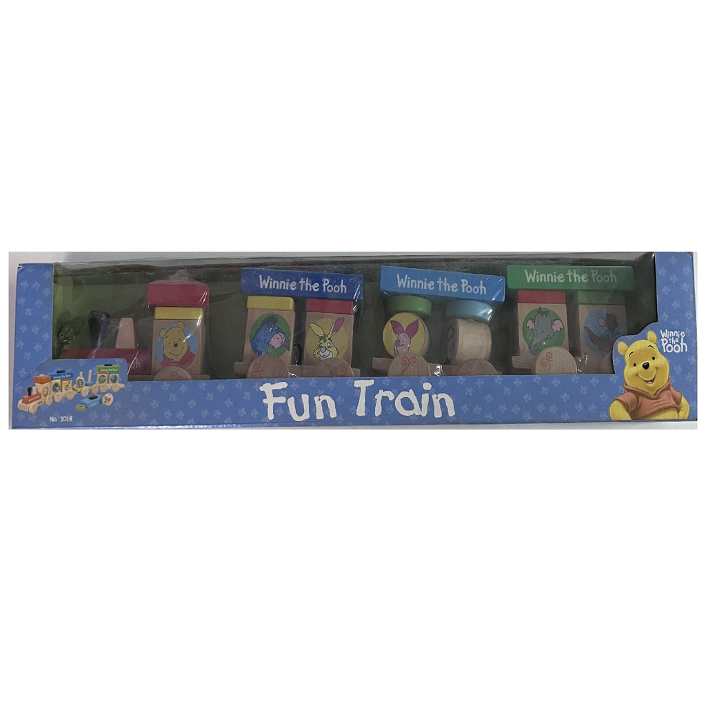Wooden Train - Winnie the Pooh