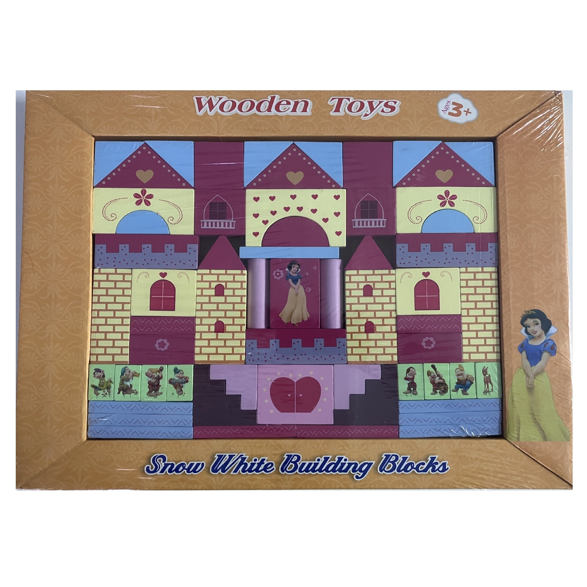 Wooden Blocks - Snow White