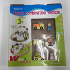 Wooden Vehicle Track Combination Set