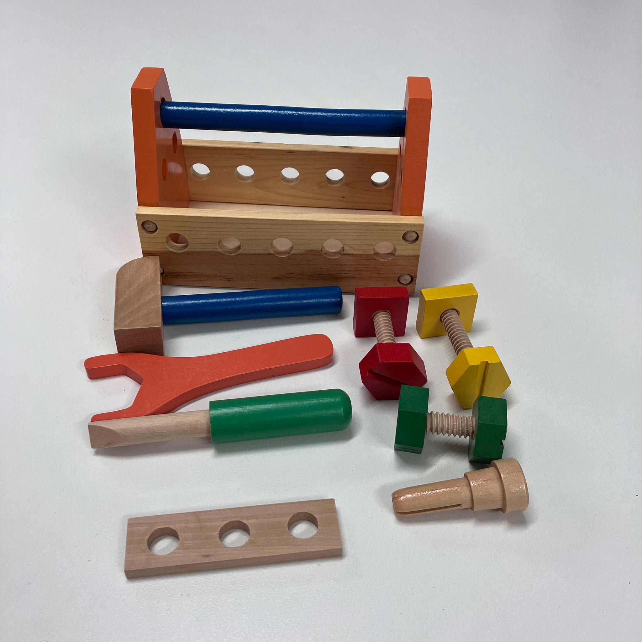 Wooden Tool Basket