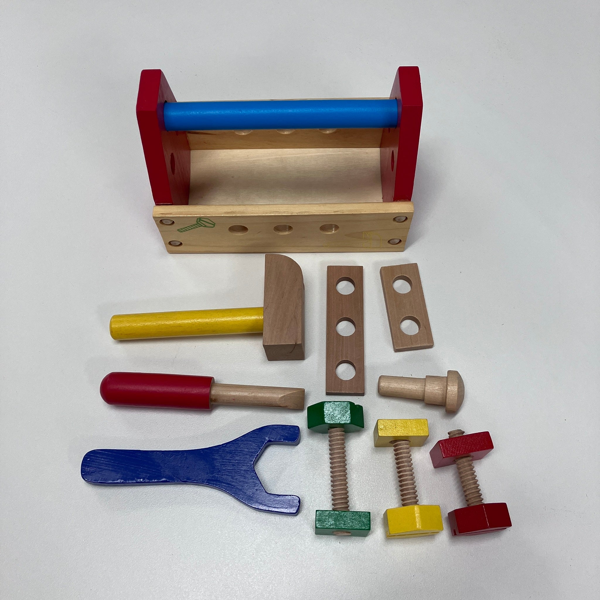 Wooden Tool Basket