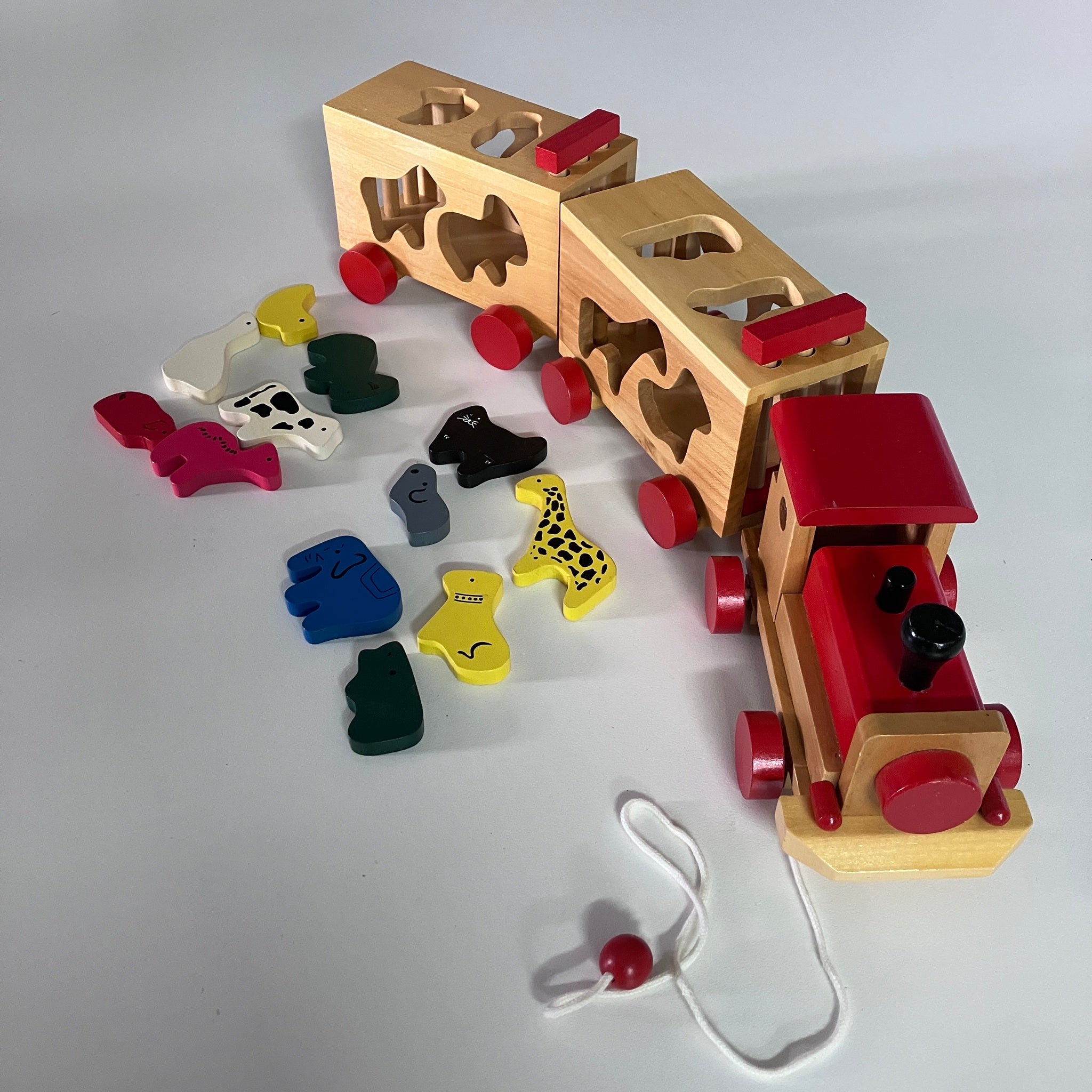 Wooden Train - Zoo Train