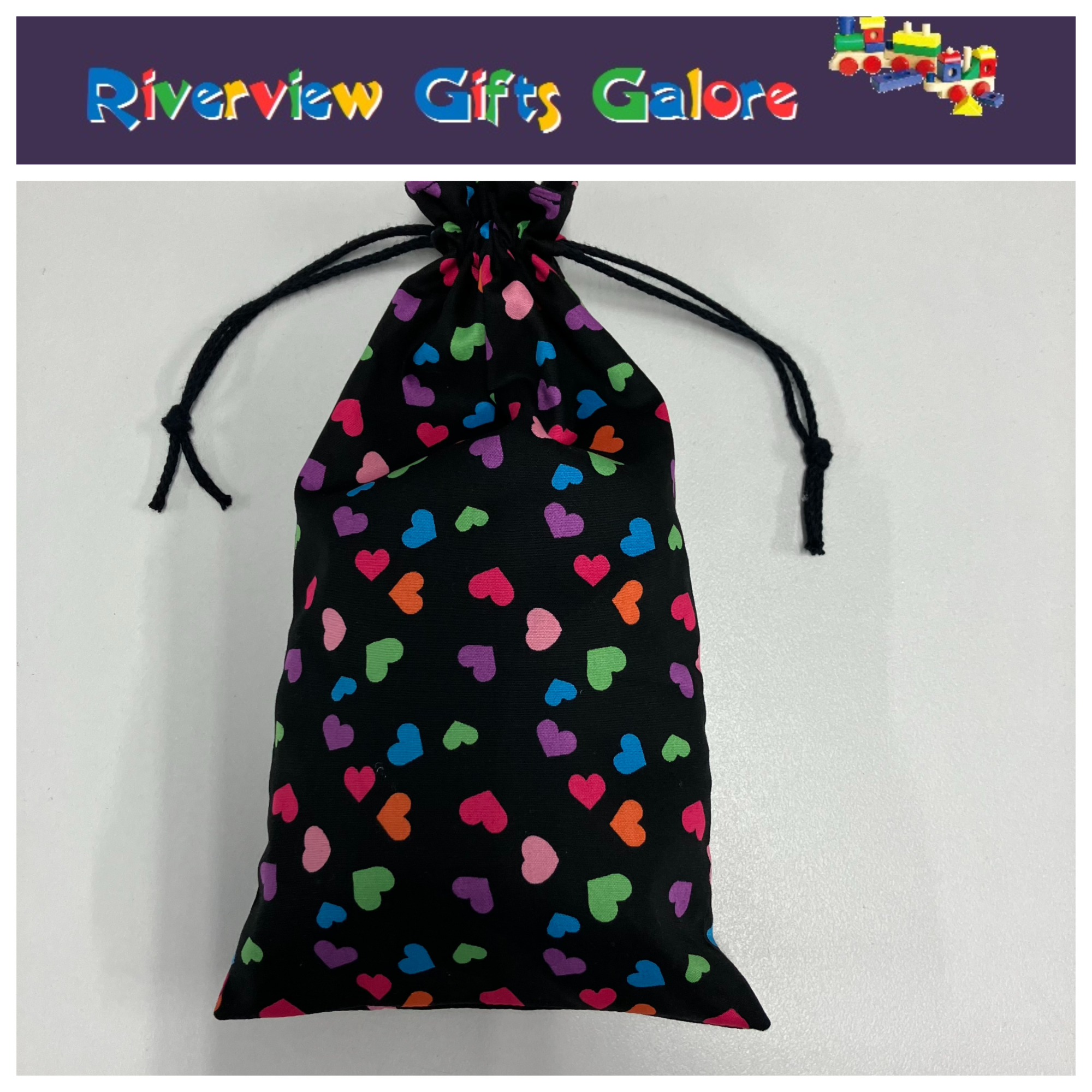 Marble Bag - Love Hearts (marbles sold separately)