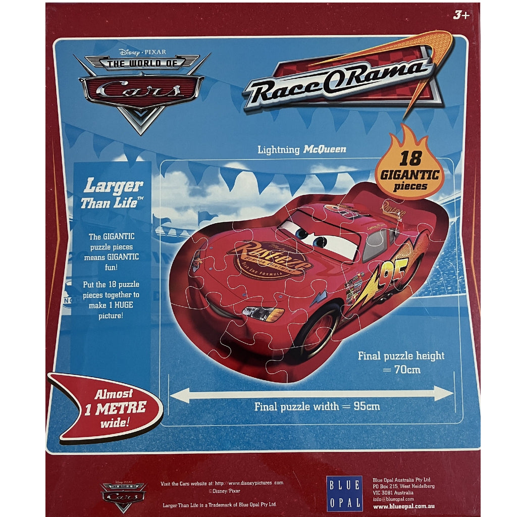 Blue Opal - Larger Than Life Puzzle - 18pc - Cars