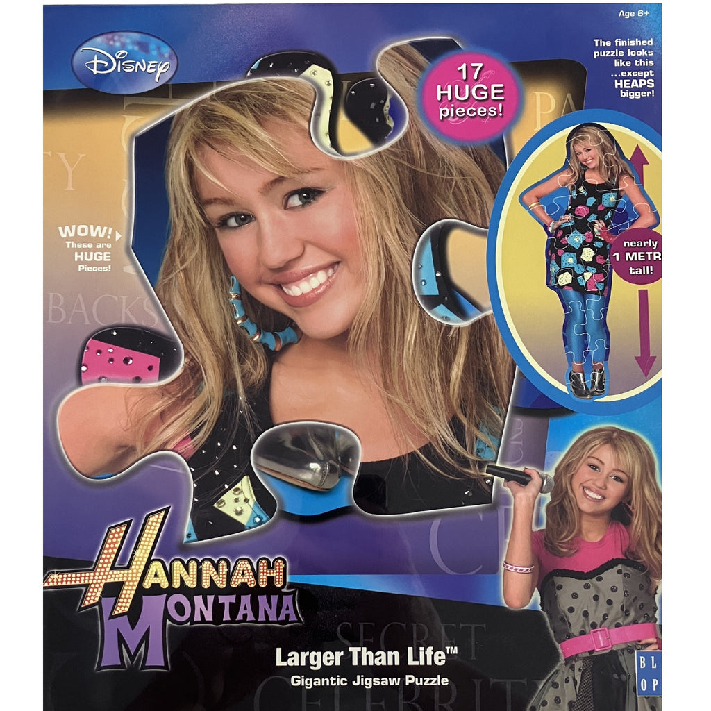 Blue Opal - Larger Than Life Puzzle - 17pc - Hannah Montana