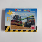 Set 4 x 77pc Puzzles - Field & Construction
