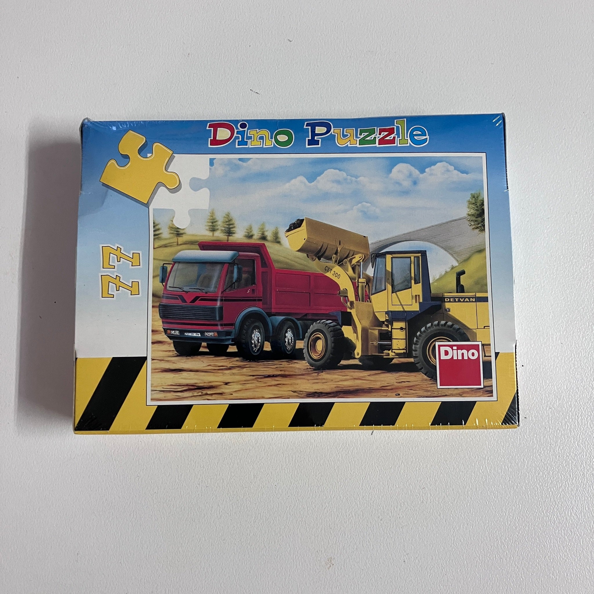 Set 4 x 77pc Puzzles - Field & Construction
