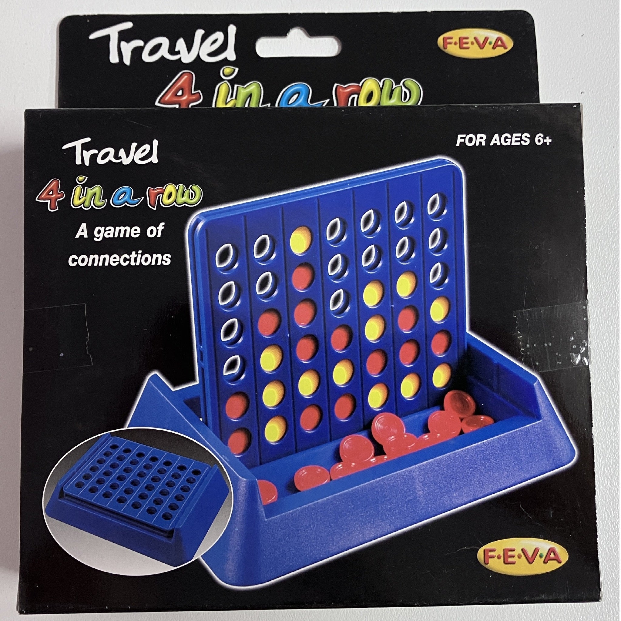 Feva Travel Four in a Row Game