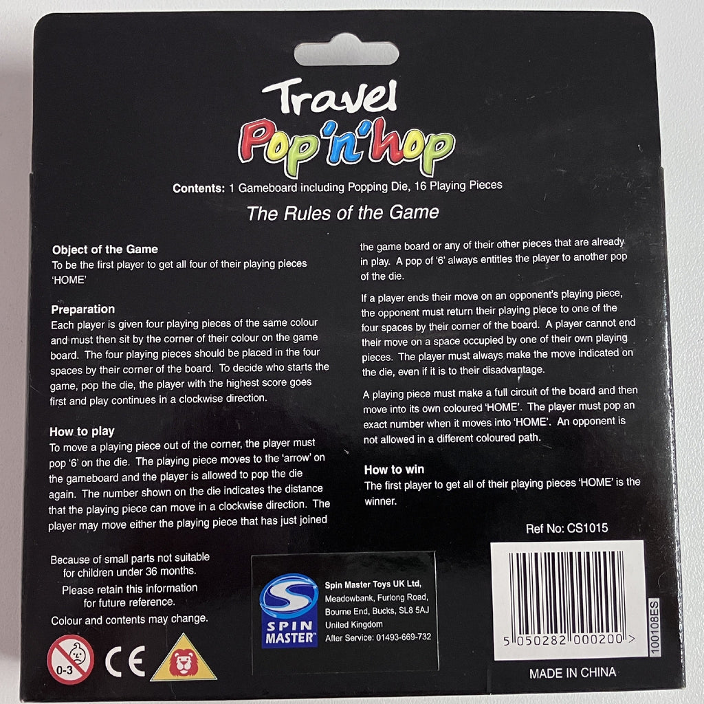 Feva Travel Pop 'n' Hop Game