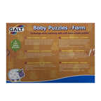 Galt - Baby Puzzles - 6 x 2pc Puzzles - Farm